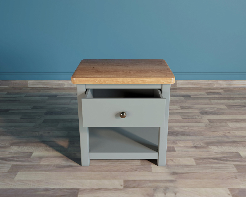 Тумба "Jules Verne" низкая серая арт JV10ETGG