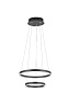 Люстра Orblaze 2 rings 400 black