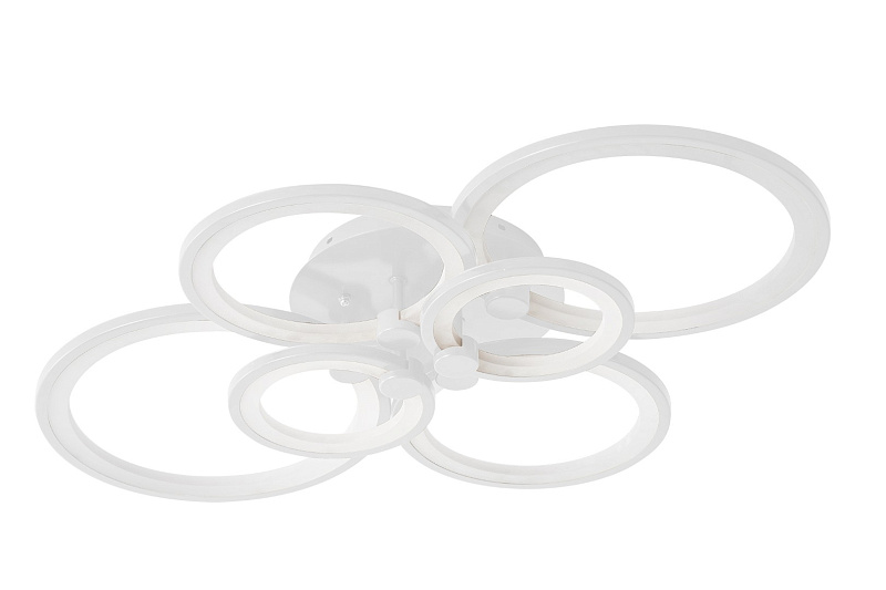 Светильник Oris 6 rings white в Москве Светильник Oris 6 rings white