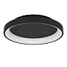 901251  Светод потолочн свет-к LORETELLO, 12W(LED), ?350, пластик, сталь, черный, 2700-6500K, 1440lm