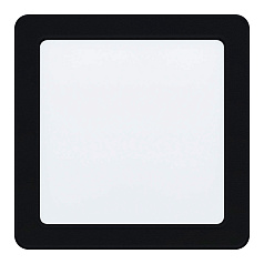 99188 Светодиодный встраиваемый светильник FUEVA 5, 10,5W (LED), 166х166, ET26, 1350lm, 4000K, сталь, черн