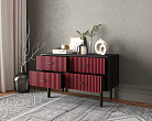 Комод с четырьмя ящиками "Emerson" арт EM05/red/L №1