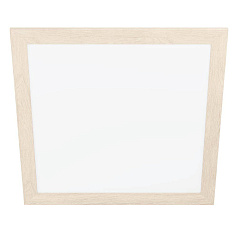 99472 Потолочный светильник PIGLIONASS, LED 32W, 4700lm, L645, B645, H55, сталь/пластик/дерево, белы