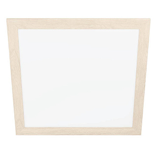 99472 Потолочный светильник PIGLIONASS, LED 32W, 4700lm, L645, B645, H55, сталь/пластик/дерево, белы