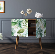 Комод на высоких ножках "Berber" малый принт 4 арт BB13/Print_04 №1
