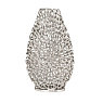 421444 Ваза декоративная KIMITSU, L235, B80, H395, металл, никель