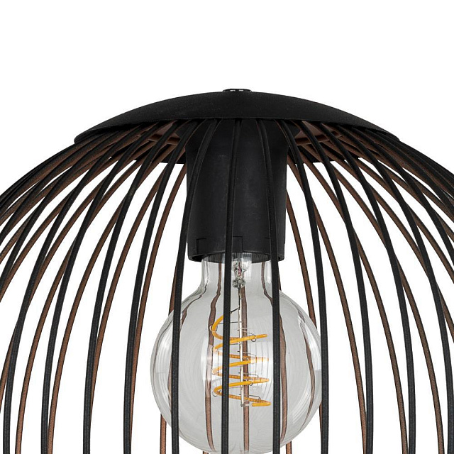 901868 Подвес ALMANZORA, 1X60W(E27), сталь, черный, медный в Москве 901868 Подвес ALMANZORA, 1X60W(E27), сталь, черный, медный