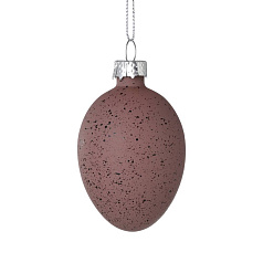 427864 Фигурка Яйцо FINTRY, ?40, H60, стекло, коричневый