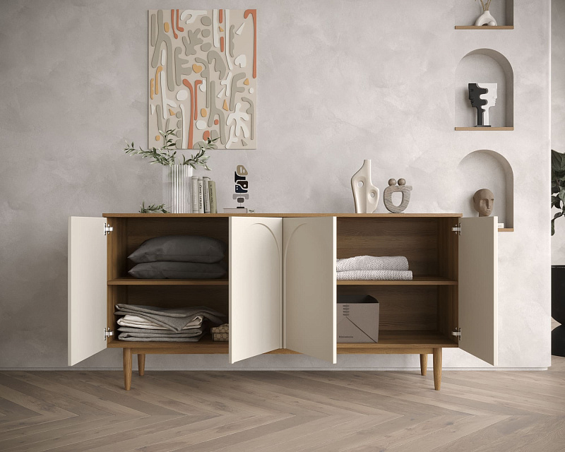 Комод с четырьмя дверками "Arka" AR01 в Москве Комод с четырьмя дверками "Arka" AR01