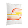 420239 Подушка декоративная BERHALA, L450, B450, наволочка: 65% полиэстер, 35% хлопок, белый, красный, жёлтый  наполнитель: 100% полиэстер