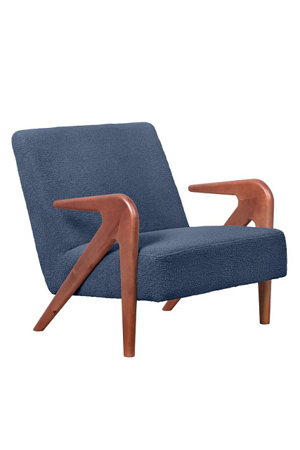 Кресло в современном стиле синее Arrow BR в Москве Кресло в современном стиле синее Arrow BR