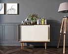Комод в Скандинавском стиле "Bruni white" две дверки арт BR25WH №4