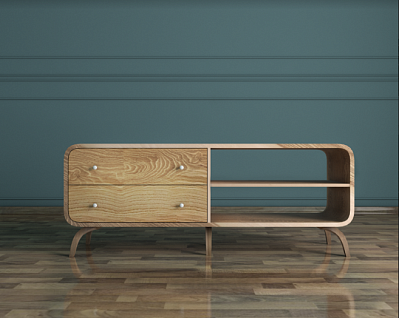 Комод под TV в Скандинавском стиле "Ellipse" арт EL07Y