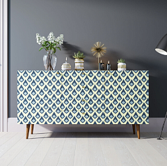 Комод "Berber" с ящиками 13 принт арт BB14/Print_13