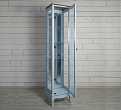 Шкаф "Leontina Blue" для посуды узкий/высокий арт ST9319RB №8