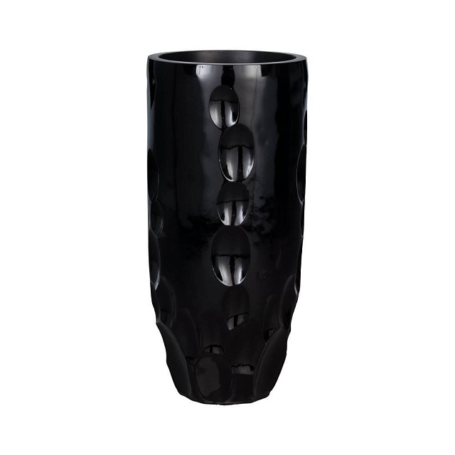 421109 Ваза декоративная AMAKUSA H900 пластик, черный в Москве 421109 Ваза декоративная AMAKUSA H900 пластик, черный