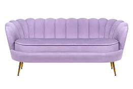 Диван ракушка для гостиниц Pearl Triple Purple