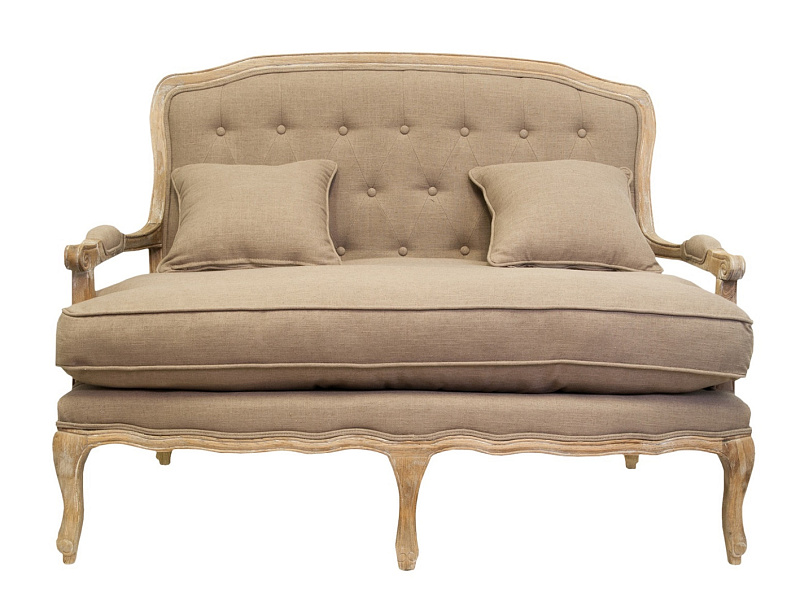 Дизайнерский двухместный диван Yareli Brown в Москве Дизайнерский двухместный диван Yareli Brown