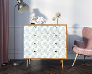 Комод "Berber" пять ящиков 38 принт арт BB36/Print_38