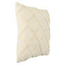 420058 Подушка декоративная CHEVERY, L450, B450, наволочка: 100% хлопок, кремовый  наполнитель: 100% полиэстер