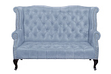 Кожаный дизайнерский диван лофт Royal Sofa Grey №0