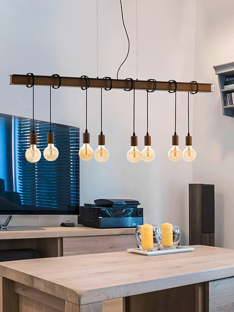 Подвесной потолочный светильник (люстра) TOWNSHEND 4 43524