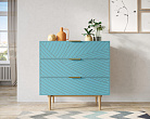 Комод с тремя ящиками "Line" LN12/GR1/blue №3
