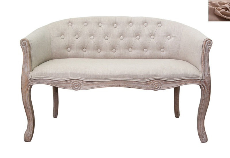 Дизайнерский двухместный диван Kandy Double Mocca цвет коричневый