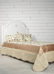 Покрывало и 2 наволочки "Flowers" арт A165