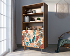 Стеллаж с дверками "Berber" принт 25 арт BB26/Print_25 №2