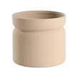 428149 Кашпо PARKENT, H140 глина, песочный №0