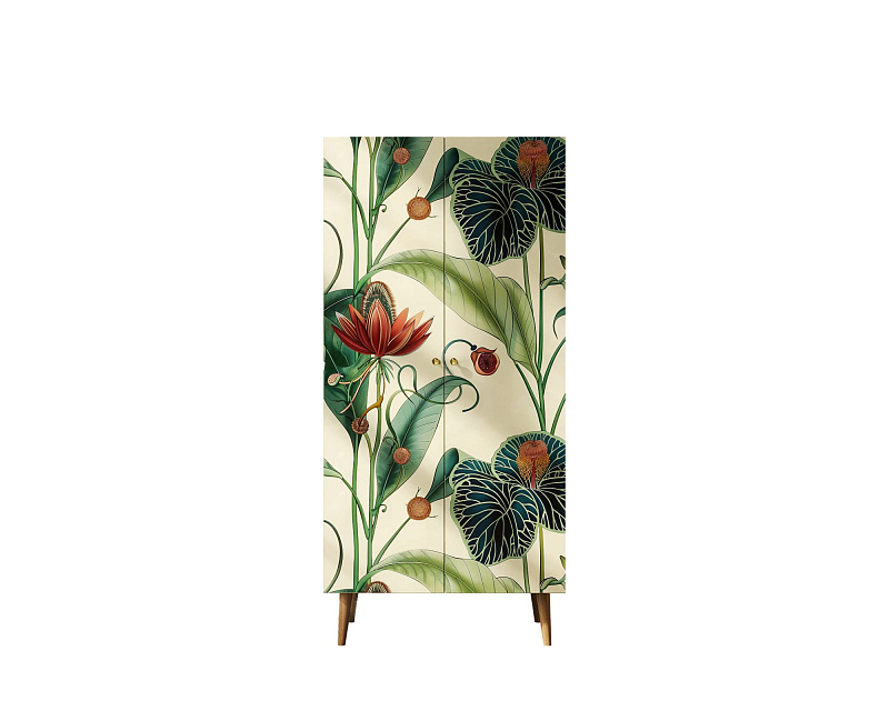 Шкаф малый двухстворчатый "Berber" арт BB08/Print_55 в Москве Шкаф малый двухстворчатый "Berber" арт BB08/Print_55