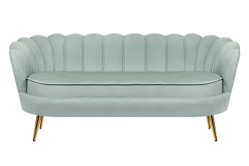 Диван ракушка для гостиниц Pearl Triple Green в Москве