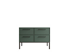 Комод с четырьмя ящиками "Nicole" арт NEM05G №0