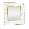 425022 Зеркало декоративное MASINLOC, L740, B50, H740, сталь, зеркальное стекло, золотой