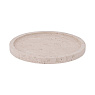 427252 Тарелка декоративная MAROMANDIA, L300, B300, H25, мрамор, бежевый