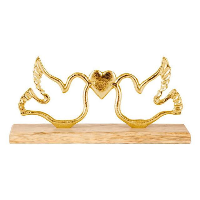 427326 Фигурка Птица AMOATSY L280, B70, H130 алюминий, дерево золотой, натуральный в Москве 427326 Фигурка Птица AMOATSY L280, B70, H130 алюминий, дерево золотой, натуральный