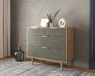 Комод с четыремя ящиками "Line" R22/browngrey №2