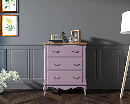Комод Leontina Lavanda три ящика арт ST9356L