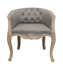 Низкое кресло ретро Kandy Grey
