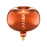 Светод. лампа " Яблоко"  димм., 4W (E27), ?220, L220, 1600K, 50lm, медь