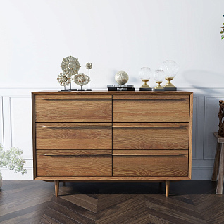 Комод "Bruni" с шестью ящиками арт BR05