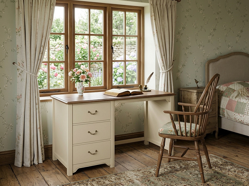 Рабочий стол с ящиками "Оливия (Olivia)" арт GB3002/1000