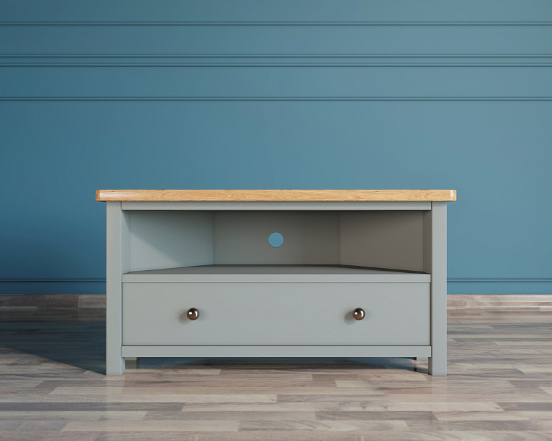 Комод под TV "Jules Verne" угловой серый арт JV24ETGG в Москве Комод под TV "Jules Verne" угловой серый арт JV24ETGG