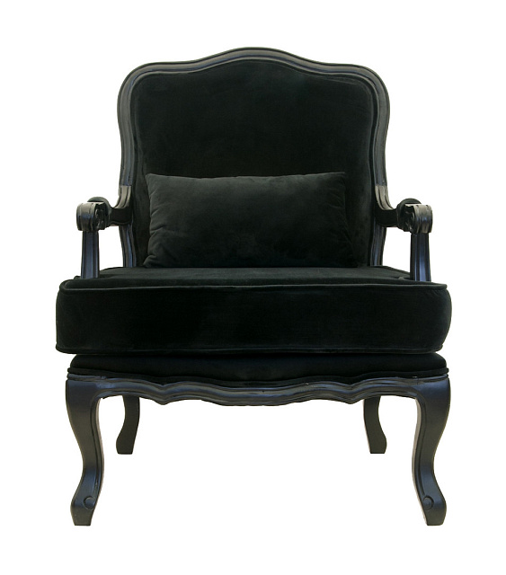 Мягкое полукресло с подлокотниками Nitro Black