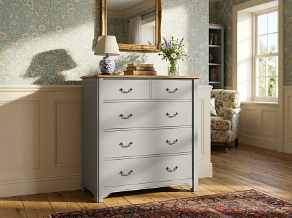 Комод "Оливия (Olivia)" на пять ящиков арт GA2005/7040