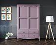Шкаф "Leontina Lavanda" двустворчатый с ящиками арт ST9327KR2L