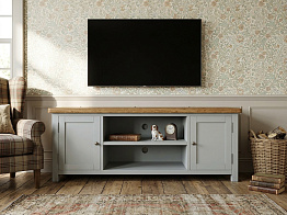 Комод под TV "Жуль Верн (Jules Verne)" серый арт JV25ETGG