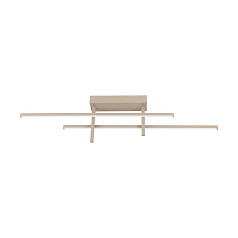 901886 Светодиодный настенно-потолочный светильник TREPILIANO, 20W(LED), 3000K, 2500lm, алюминий, сталь, песочный, белый