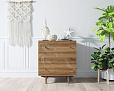 Комод "Boho" 3 ящика с растением арт BH04
